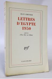 GRENIER : Lettres d'Egypte 1950 suivies d'Un été au Liban - Prima edizione - Edition-Originale.com