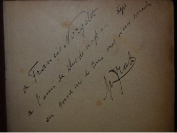GROS : Le mouvement littéraire socialiste depuis 1830 - Signed book, First edition - Edition-Originale.com