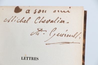 GUEROULT : Lettres sur l'Espagne - Signiert, Erste Ausgabe - Edition-Originale.com