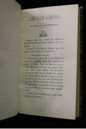 GUIGNARD : L'Amphion-journal, complet en 12 numéros d'Août 1872 à Juillet 1873 - Edition Originale - Edition-Originale.com