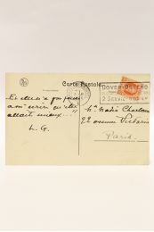 GUITRY : Carte postale autographe signée de Lucien Guitry à Nadia Koudrine (dit Charlane) - Signiert, Erste Ausgabe - Edition-Originale.com