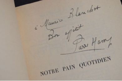 HAMP : Notre pain quotidien - Signiert - Edition-Originale.com