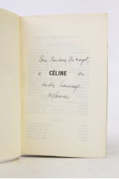 HANREZ : Céline - Signiert, Erste Ausgabe - Edition-Originale.com