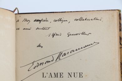 HARAUCOURT : L'âme nue - Libro autografato, Prima edizione - Edition-Originale.com