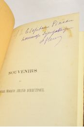 HAUTPOUL : Souvenirs sur la Révolution l'Empire et la Restauration, mémoires inédits publiés par le comte Fleury - Signiert, Erste Ausgabe - Edition-Originale.com