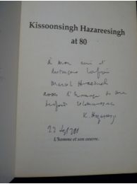 HAZAREESINGH : Hazareesingh at 80 - Signed book, First edition - Edition-Originale.com