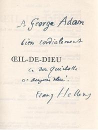HELLENS : Oeil-de-Dieu - Libro autografato, Prima edizione - Edition-Originale.com