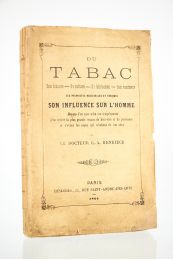 HENRIECK : Du tabac. Son histoire, sa culture, sa fabrication, son commerce - Erste Ausgabe - Edition-Originale.com