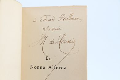 HEREDIA : La nonne Alfarez - Signed book, First edition - Edition-Originale.com