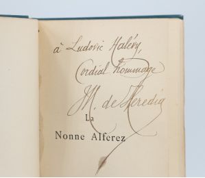 HEREDIA : La nonne Alfarez - Autographe, Edition Originale - Edition-Originale.com