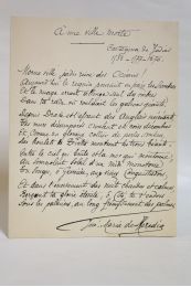 HEREDIA : A une ville morte - Poème manuscrit autographe signé de José Maria de Hérédia - Signiert, Erste Ausgabe - Edition-Originale.com