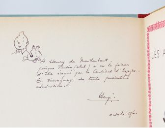 HERGÉ : Tintin au Tibet - Libro autografato, Prima edizione - Edition-Originale.com