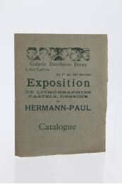 HERMANN PAUL : Catalogue de l'exposition de lithographies, pastels et dessins d'Hermann-Paul à la galerie Bernheim jeune - Erste Ausgabe - Edition-Originale.com