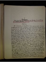 HEROLD : Oreste d'Euripide, 1935-1937. - Autographe, Edition Originale - Edition-Originale.com