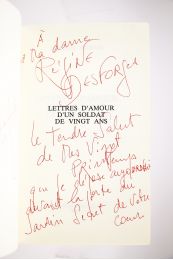 HIGELIN : Lettres d'amour d'un soldat de vingt ans - Signiert, Erste Ausgabe - Edition-Originale.com