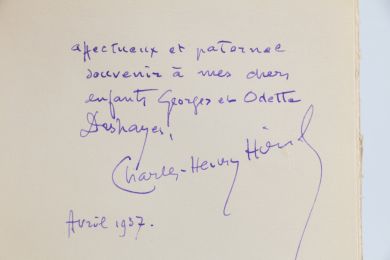 HIRSCH : L'homme aux sangliers - Signiert, Erste Ausgabe - Edition-Originale.com