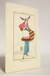 Costumes parisiens. Toilette de promenade (pl.118, Journal des Dames et des Modes, 1913 n°52) - Erste Ausgabe - Edition-Originale.com