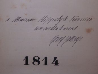 HOUSSAYE : 1814 - Libro autografato, Prima edizione - Edition-Originale.com