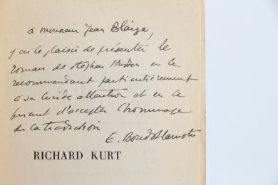 HUDSON : Richard Kurt - Signiert, Erste Ausgabe - Edition-Originale.com