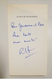 HUE : Il faut qu'on se parle - Signed book, First edition - Edition-Originale.com