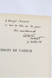 HUGNET : Le droit de varech - Libro autografato, Prima edizione - Edition-Originale.com