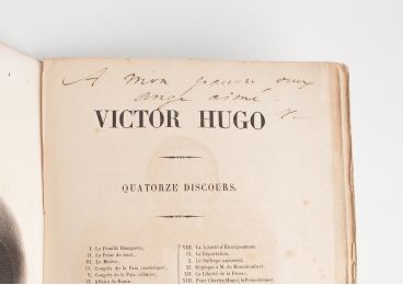 HUGO : Quatorze discours - Libro autografato, Prima edizione - Edition-Originale.com