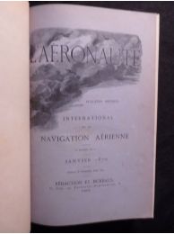 HUREAU DE VILLENEUVE : L'Aéronaute. Bulletin mensuel illustré de la navigation aérienne. N°1 de la 11ème année au N°12 de la 12ème année - First edition - Edition-Originale.com
