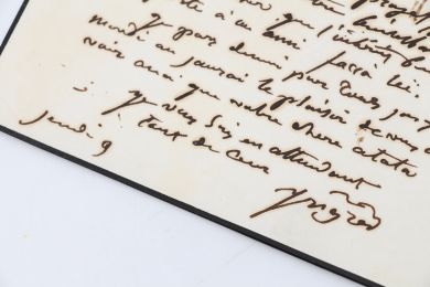 INGRES : Lettre autographe signée, recommandant son élève Albert Magimel - Autographe, Edition Originale - Edition-Originale.com