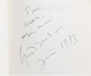 IONESCO : Le solitaire - Autographe, Edition Originale - Edition-Originale.com