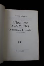 IONESCO : L'homme aux valises suivi de Ce formidable bordel !  - Erste Ausgabe - Edition-Originale.com