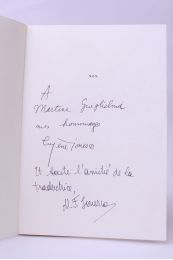 IONESCO : Non - Signed book, First edition - Edition-Originale.com