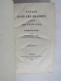 IRVING : Voyage dans les prairies a l'ouest des Etats-Unis - Prima edizione - Edition-Originale.com