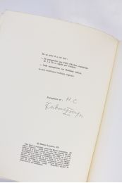 ISOU : Manifeste pour une nouvelle psychopathologie et une nouvelle psychothérapie - Autographe, Edition Originale - Edition-Originale.com