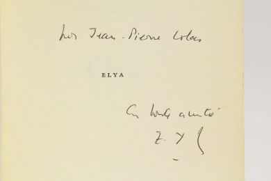 JABES : Elya - Libro autografato, Prima edizione - Edition-Originale.com