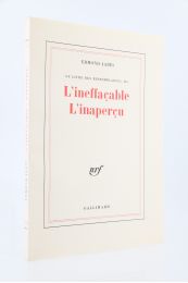 JABES : L'ineffaçable. L'inaperçu. Le livre des ressemblances III - First edition - Edition-Originale.com