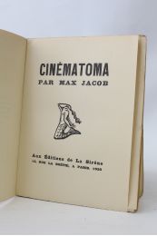 JACOB : Cinématoma - Prima edizione - Edition-Originale.com