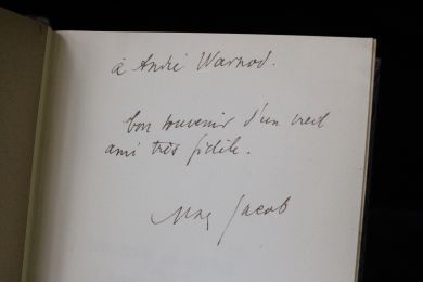 JACOB : L'homme de chair et l'homme reflet - Signed book, First edition - Edition-Originale.com