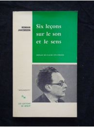 JAKOBSON : Six leçons sur le son et le sens - Edition Originale - Edition-Originale.com