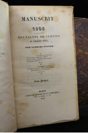 JAL : Manuscrit de 1905 ou explications des salons de Curtius, au vingtième siècle - Edition Originale - Edition-Originale.com