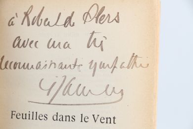 JAMMES : Feuilles dans le Vent - Autographe, Edition Originale - Edition-Originale.com