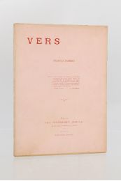 JAMMES : Vers - First edition - Edition-Originale.com