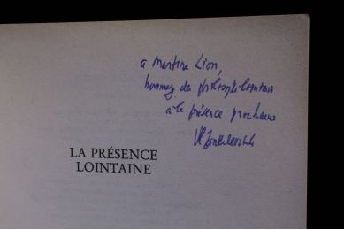 JANKELEVITCH : La présence lointaine. Albeniz, Séverac, Mompou - Libro autografato, Prima edizione - Edition-Originale.com