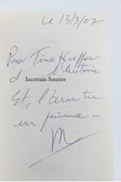 JOFFO : Incertain sourire - Signed book, First edition - Edition-Originale.com