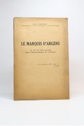 JOHNSTON : Le marquis d'Argens. Sa vie et ses oeuvres, essai biographique et critique - Edition Originale - Edition-Originale.com