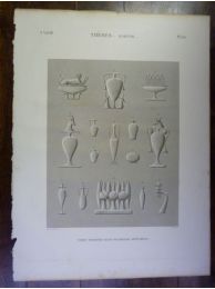 DESCRIPTION DE L'EGYPTE.  Heptanomide. BENY-HASAN. Bas-reliefs et peintures de divers hypogées. (ANTIQUITES, volume III, planche 66) - Edition Originale - Edition-Originale.com