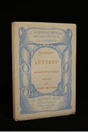 JOUBERT : Lettres à  madame de Vintimille - Erste Ausgabe - Edition-Originale.com