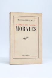 JOUHANDEAU : Algèbre des valeurs morales - Erste Ausgabe - Edition-Originale.com