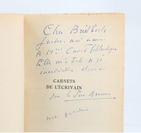 JOUHANDEAU : Carnets de l'écrivain - Signed book, First edition - Edition-Originale.com