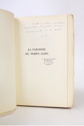 JOUHANDEAU : La paroisse du temps jadis - Autographe, Edition Originale - Edition-Originale.com