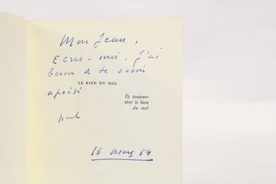 JOUHANDEAU : Le bien du mal - Signiert, Erste Ausgabe - Edition-Originale.com